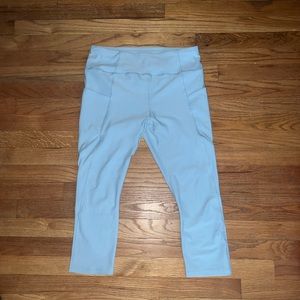 light blue RBX capri leggings